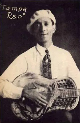 1930 年代初期坦帕·瑞德（Tampa Red）的宣傳照