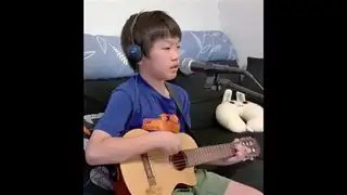 JONAS同學吉他彈唱"奧特曼 踏山河"(盧家宏吉他譜)